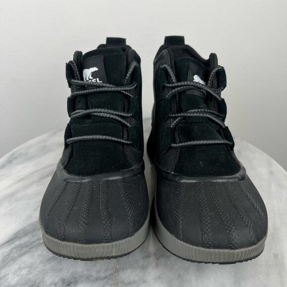 Sorel Women's Black Waterproof Lace Up Classic Winter Snow Duck Boots (Sz 8) - Picture 8 of 9